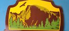 Vintage Yosemite National Park Sign - Gas Service Station Pump Porcelain Sign