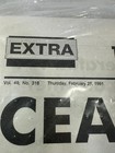 1991 Stars And Stripes Extra Cease-fire Gulf War Newspaper Military Ephemera 