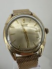 Tissot Vintage Automatic Watch 10k Gold Filled Bezel Adjustable Size