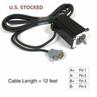 1pcs Nema23 381oz in 3 5a Dual Shaft Stepper Motor With Cable kl23h2100-35-4bc 