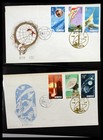 China 1986-2021   Fdc s Around 2000 Different In 28 Albums Huge Stamp Collection