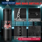 Punching Bag Set For Adults  4ft Heavy Boxing Bag Set With 12 Oz Boxing Gloves 