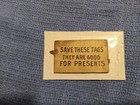 Nice Vintage American Navy Plug Tobacco Tag