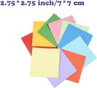 Origami Paper  100 Sheets  10 Colors  2 75 Inch Square  Double Sided Paper
