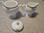 Wedgwood - Osborne- Creamer   Covered Sugar Set   Preowned 