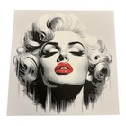8x8 3d Printed Marilyn Monroe Wall Decor   Fan Art   Free Shipping
