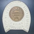 1901 Indian Head Cent Encased Pan-american Exposition Good Luck Buffalo