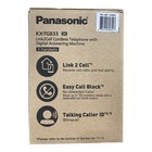 Panasonic Kx-tg833sk Bluetooth Link2cell 3 Handset Cordless Phone Bundle