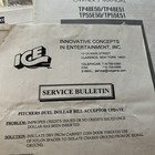 Home Run Derby Ice Paper Lot Arcade  Game Owners Manual