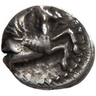 Cilicia Celenderis 5th Cent Bc  Silver Goat Pegasus Obol Ancient Greek Coin 14d
