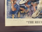 Kareem Abdul-jabbar Signed The Record-setter Lithograph Lakers Hof  1989