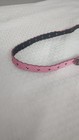 Girls Pink Glitter Scalloped Butterfly Buckle Belt