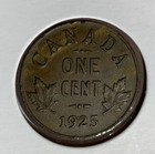   1925 Canada 1 Cent Copper Coin  Unc  