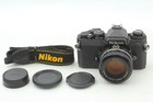 Meter Works  n Mint W strap  Nikon Fe Film Camera Ai 50mm F1 4 Lens From Japan