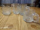 Set Of 4 Vtg Mcdonalds Batman Forever Collectors Glass Mugs 1995 Complete