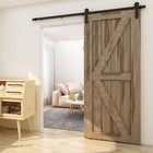 5  6  6 6  8  10  Sliding Barn Door Hardware Closet Track Kit For Single Door