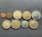 Turkey  Lot Of 9  World Foreign Coins