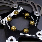 12x Mtb Bicycle Disc Brake Bolts Rotor T25 M5x10mm For Sram Avid Hope Tektro Trp