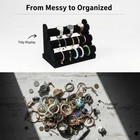 3 Tier Bracelet Holder Display  Velvet Watch Organizer Stand For Selling  Det   
