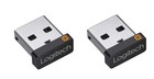 Usb Unifying Receiver - 2 Pack For Wireless Mouse   Keyboard  Plug   Play Connec
