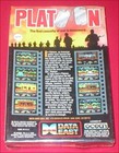 Platoon For The Commodore 64 C64 128 Computer New Sealed