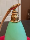 Vintage Green Parfumes Frosted Glass Perfume Bottle Spray  Atomizer Beautiful