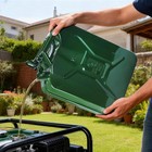 Green Jerry Can 5 3 Gallon 20l Can Metal Tank Emergency Backup Off-road Steel