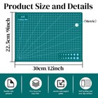 Sztcecdm 2 Pack Self Healing Sewing Mat 12 X 9inch 12x9inch_2pack  Green 