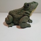 Vintage Textured Large Ceramic Frog Toad Garden Pond