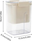 Greek Yogurt Strainer W  Lid Fine Mesh Basket Pressure Spring Upgraded Yogurt