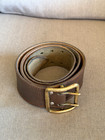 Vintage Soviet Military Officer s Belt Leather 1980s Army Commander