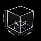 Uv Baseball Display Case Acrylic Cube Holder Protector For Signed Ball