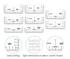 8 T-shirt Ruler Guide Set     Vinyl Centering Tool For Heat Press   Cricut Project