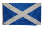 3x5 Embroidered Sewn Scotland Cross 300d Nylon Flag 3 Clips  stitched 