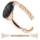 For Google Pixel Watch 1 2 Band Luxury Stainless Steel Strap Bracelet Watch Band