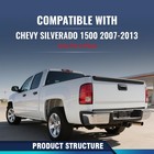 5 8  Truck Bed Rail Cap Fit Chevy Silverado 1500 2007-2013