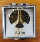 Vintage 1950 s Us Air Force F-100 Super Sabre Tie Tack W chain