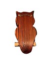 Vintage Mcm 7    Wooden Carved Textured Owl Kitchy Rustic Country Wall Decor