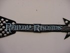 Large Vintage Randy Rhodes Embroidered 80 s Metal-iron On Patch- 9 5 -free Ship 
