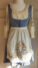 Bavarian Dirndle 1971 Austria 3 Pieces Embroidered Small-med Salzburger Trachten