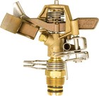 Classic 25pjdac Brass Impact Sprinkler - Adjustable For Perfect Lawn Irrigation