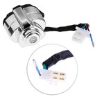 Ignition Switch Gas  Cap Helmet Steering Lock Key Set For Honda Shadow Vlx Vt