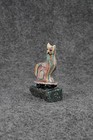 Cat Zuni Fetish Carving - Ruben Najera