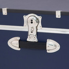 30 Inch Footlocker Trunk With Wheels And Lock Moisture Resistant  Dorm Storage