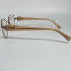 Versace Mod 1246-b 1052 Italy Brown Beige Eyeglasses Frame 52-17-135 H16212