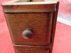 2 Antique Singer  2 Treadle Sewing Machine Wooden Drawers Right Hand Set