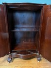 Herzog Mahogany Two-door Music Cabinet