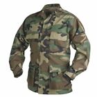 Military Issue Bdu Fatigue Shirt  jacket Woodland Camouflage New Usa Made