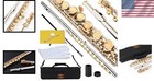 Professional C Flute Set With Case And Accessories