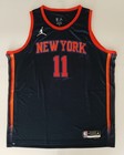Jalen Brunson Signed Knicks Custom Swingman Jersey - Psa Dna Autograph 